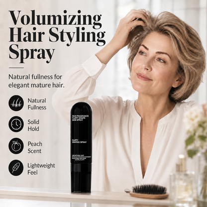 💁Last Day 60% OFF✨Fluffy Hair Shaping Spray, Long Lasting Peach Scent Volumizing Hair Mist for All-Day Hold