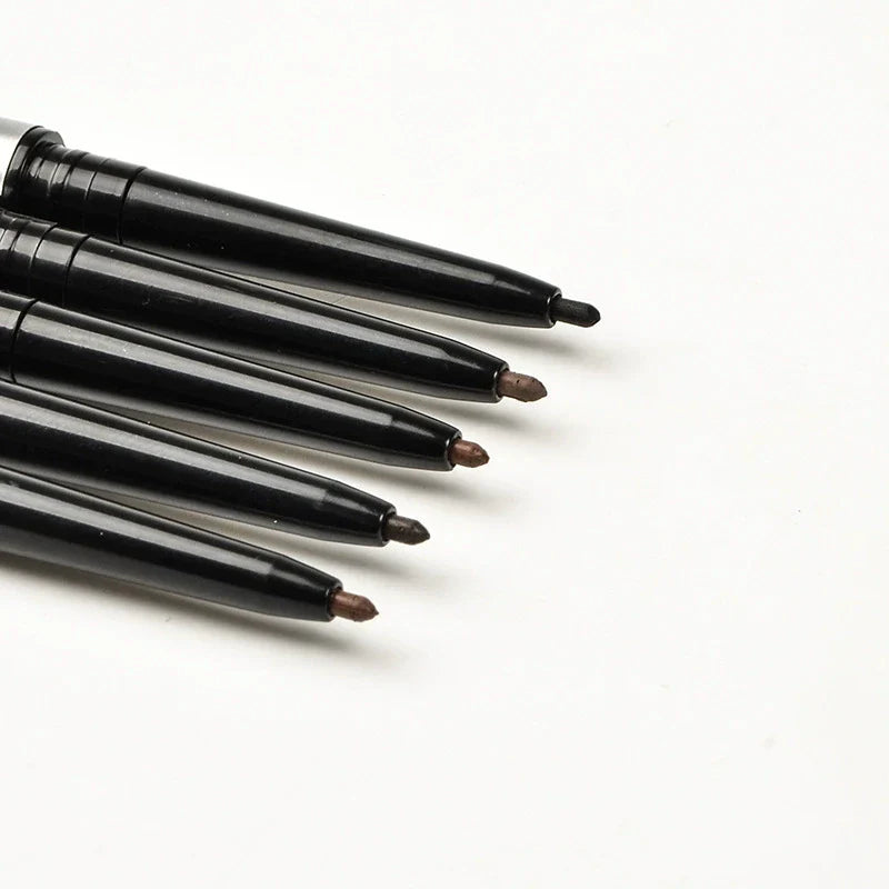 5PC 1.5mm thin silver double-ended eyebrow pencil
